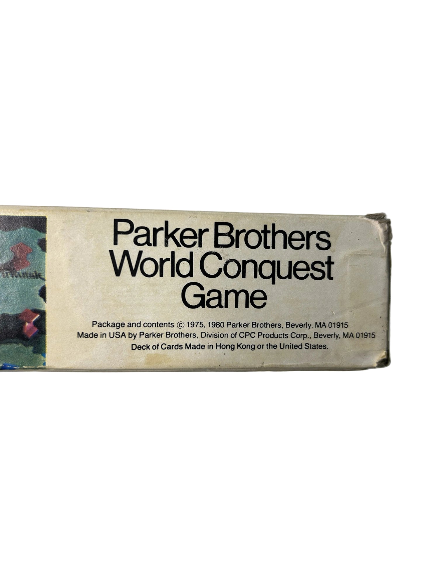 Risk Board Game - Parker Brothers 1975/1980 World Conquest Strategy Game (Vintage, Complete)