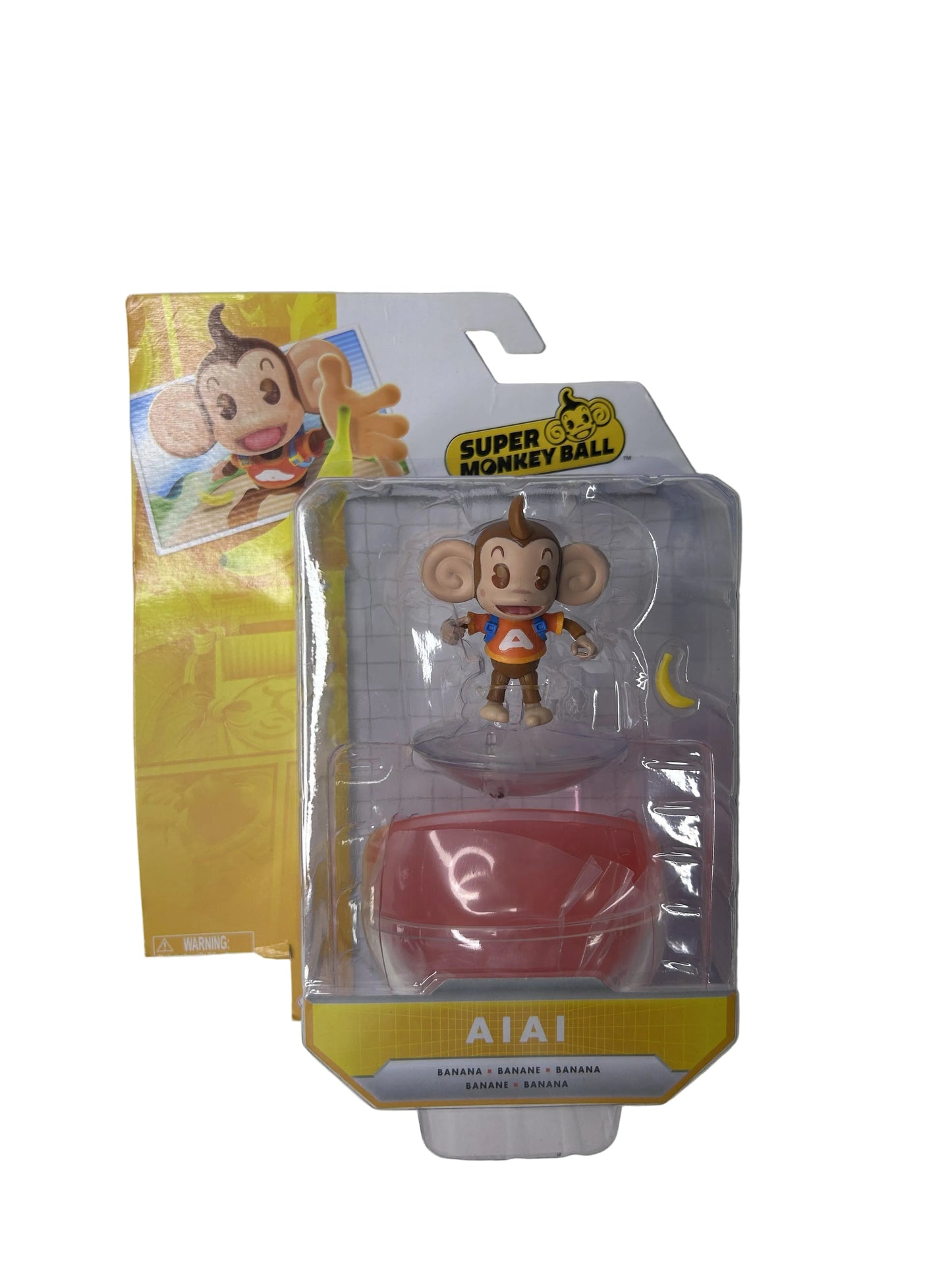 Super Monkey Ball Bundle — Nintendo Wii Console, Banana Blitz CIB & AiAi Figure (SEGA, Jakks Pacific)