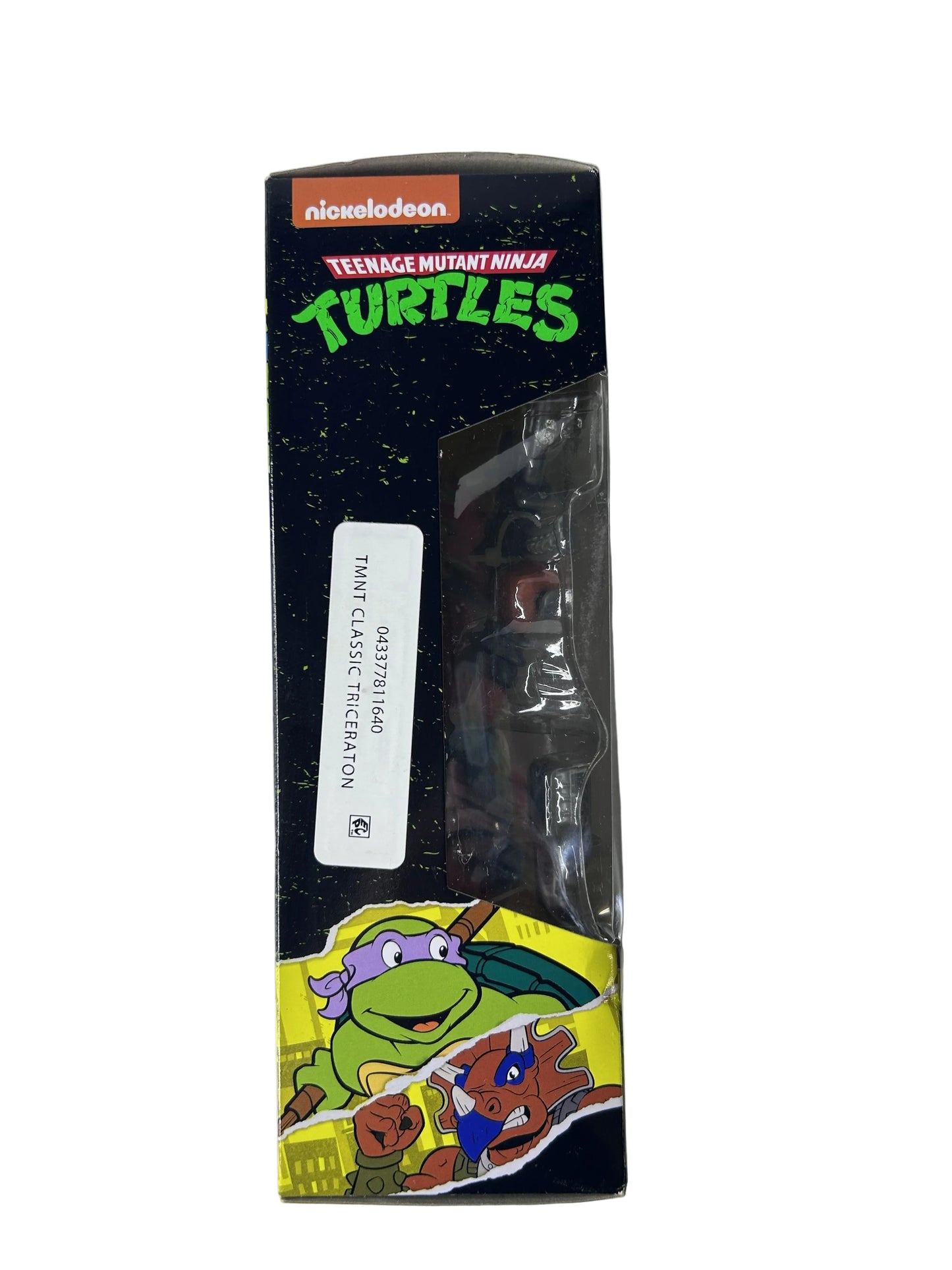Teenage Mutant Ninja Turtles Ninja Elite Series Triceratron Figure - Playmates Toys Nickelodeon (New, Sealed)