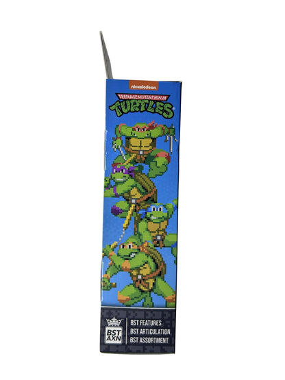Teenage Mutant Ninja Turtles Leonardo Arcade Game Figure - BST AXN Loyal Subjects Nickelodeon (New, Sealed)