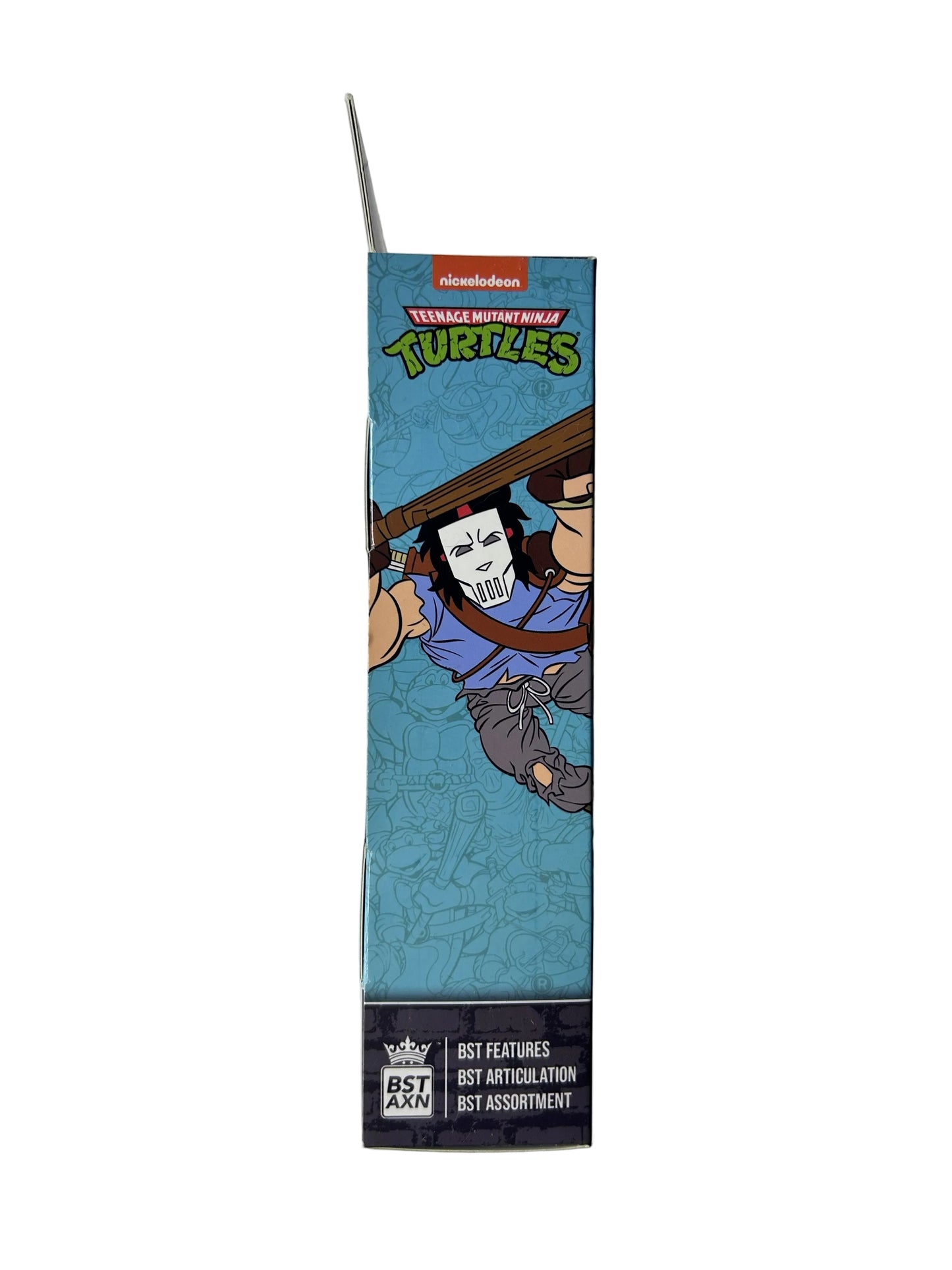 Teenage Mutant Ninja Turtles Casey Jones Skull Face Glow in the Dark Figure - BST AXN Loyal Subjects Nickelodeon (New, Sealed)