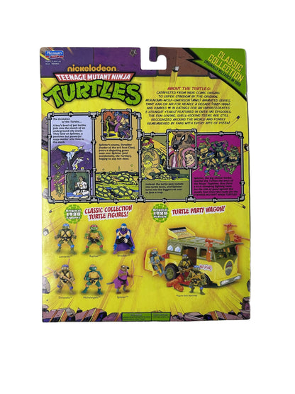 Teenage Mutant Ninja Turtles Michelangelo with Weapons Rack Figure - Playmates Toys Nickelodeon (New, Sealed)