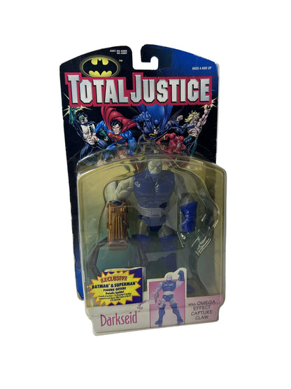 Total Justice Darkseid Action Figure Factory Sealed - Kenner DC Comics Batman Omega Effect Capture Claw 1996