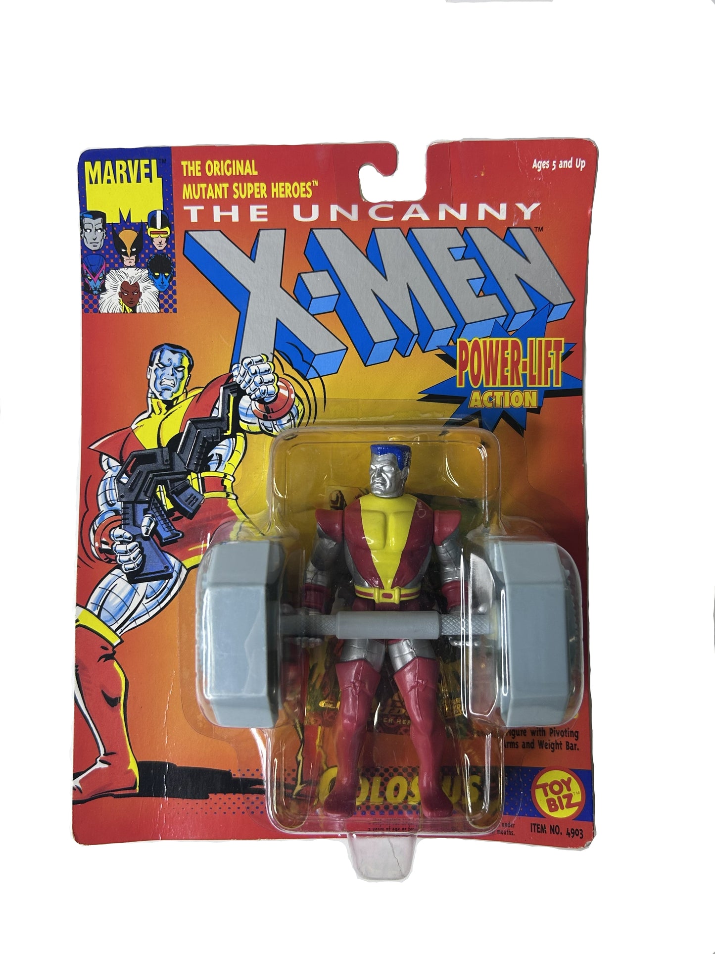 Uncanny X-Men Colossus Power-Lift Action Figure Factory Sealed - Toy Biz Marvel Original Mutant Super Heroes 1993