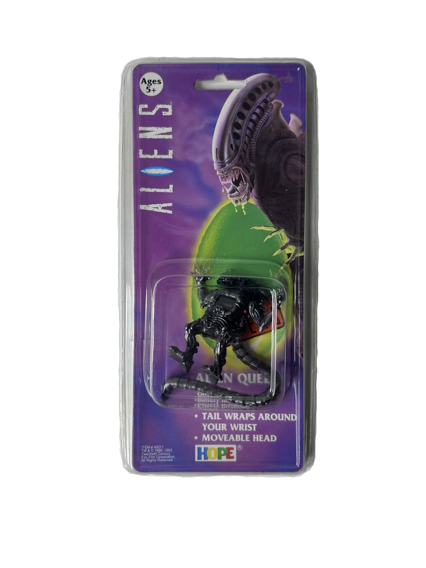 Aliens Alien Queen Molded Watch Factory Sealed - Hope Industries 5 Function Quartz Digital 1993