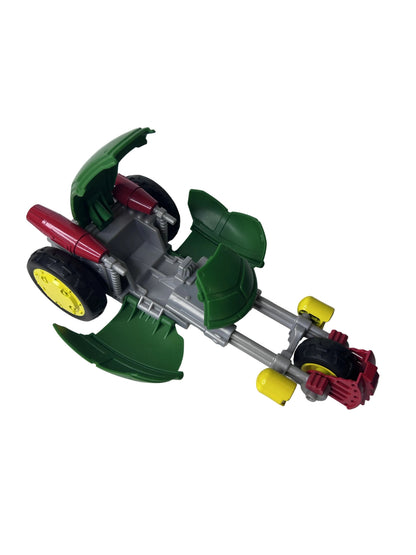 TMNT Teenage Mutant Ninja Turtles Shell Cycle Vehicle - Playmates Toys Raphael Motorcycle (Used)