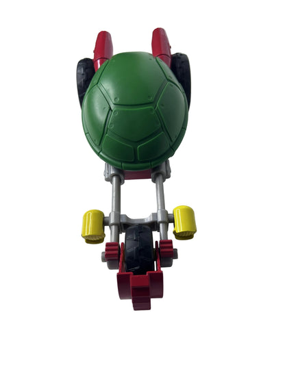 TMNT Teenage Mutant Ninja Turtles Shell Cycle Vehicle - Playmates Toys Raphael Motorcycle (Used)