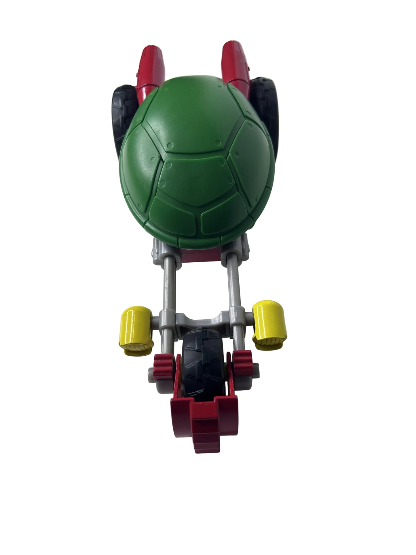 TMNT Teenage Mutant Ninja Turtles Shell Cycle Vehicle - Playmates Toys Raphael Motorcycle (Used)