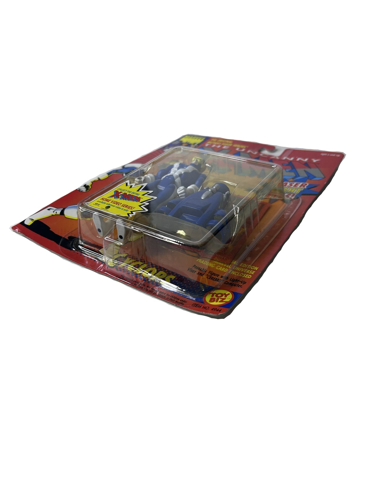 Uncanny X-Men Cyclops Laser Light Eyes Action Figure Factory Sealed - Toy Biz Marvel Original Mutant Super Heroes 1993