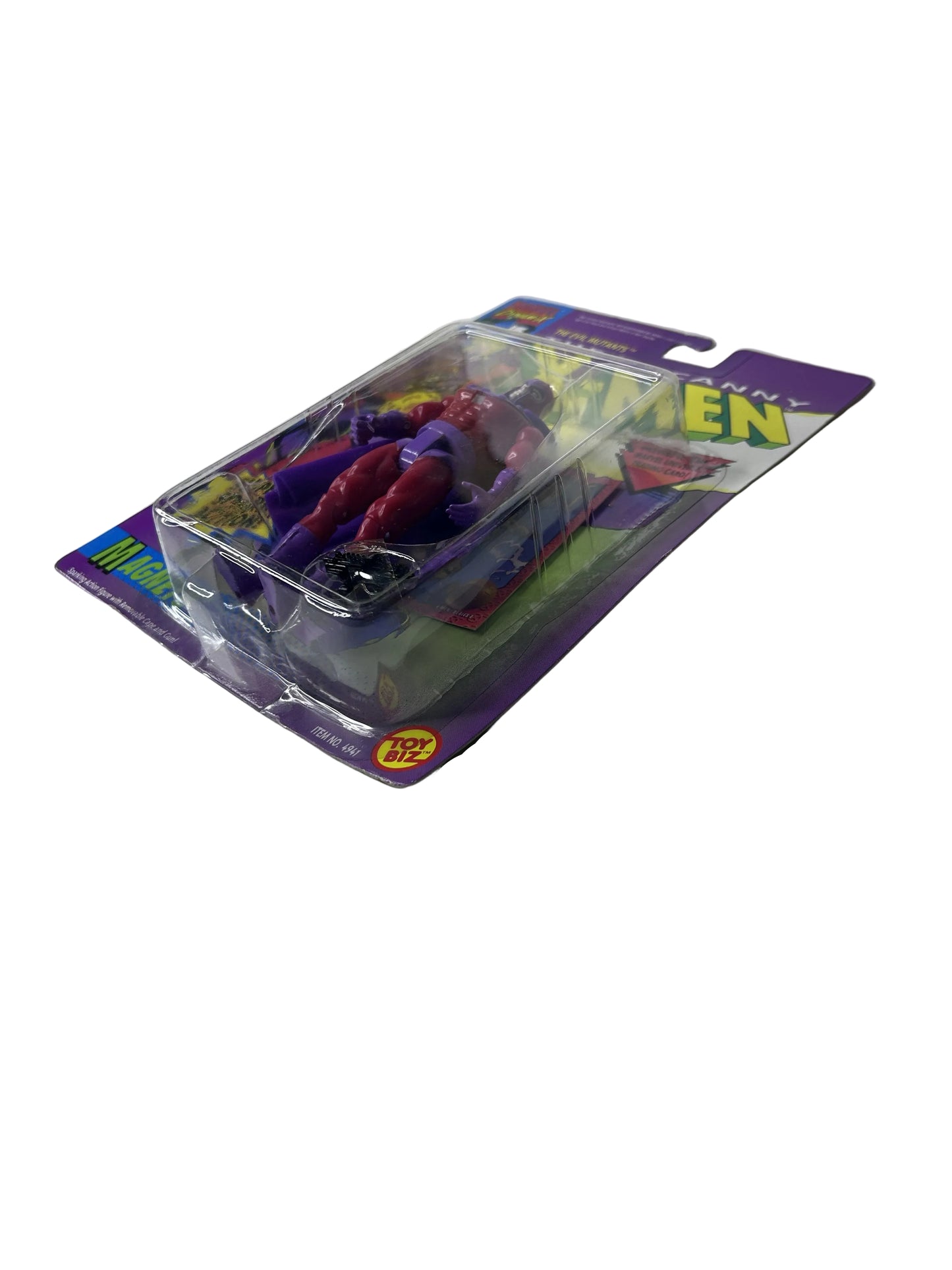 Uncanny X-Men Magneto Super Spark Action Figure Factory Sealed - Toy Biz Marvel The Evil Mutants 1993
