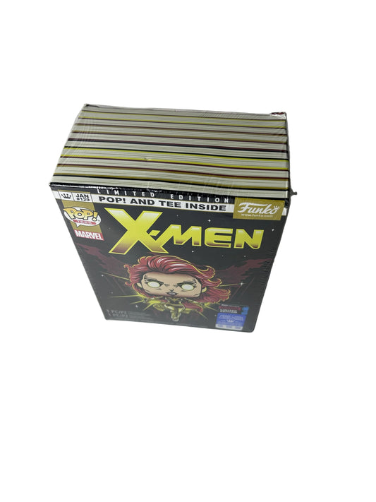 Funko Pop! Tees X-Men Dark Phoenix Box Set Factory Sealed - Limited Edition 2019 Fall Convention Exclusive 2XL