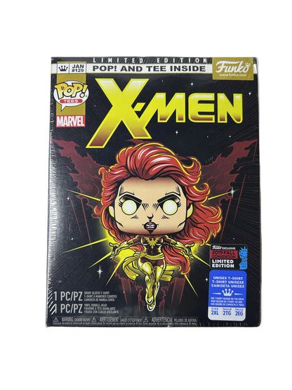 Funko Pop! Tees X-Men Dark Phoenix Box Set Factory Sealed - Limited Edition 2019 Fall Convention Exclusive 2XL