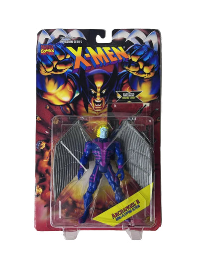 X-Men Invasion Series Archangel II Action Figure Factory Sealed - Toy Biz Marvel Wing-Flapping Action 1995