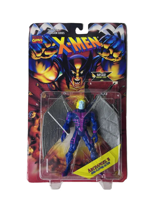 X-Men Invasion Series Archangel II Action Figure Factory Sealed - Toy Biz Marvel Wing-Flapping Action 1995