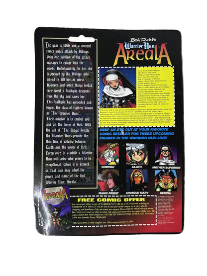 Warrior Nun Areala Action Figure Factory Sealed - Ben Dunn Antarctic Press 1066 Convent Attack Survivor 1997