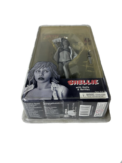 Sin City Shellie Action Figure Factory Sealed - NECA Frank Miller Series 2 Knife Bottles Accessories 2005