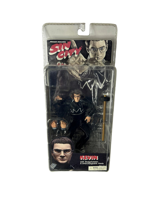 Sin City Kevin Action Figure Factory Sealed - NECA Frank Miller Series 2 Sledgehammer Interchangeable Hands 2005
