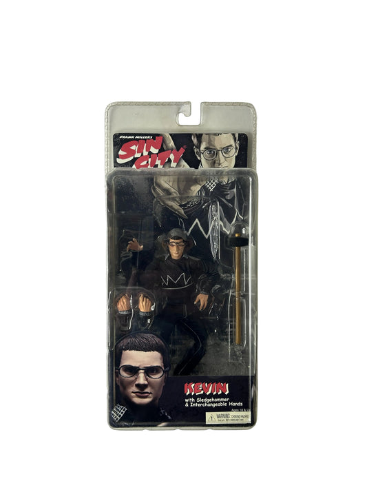 Sin City Kevin Action Figure Factory Sealed - NECA Frank Miller Series 2 Sledgehammer Interchangeable Hands 2005