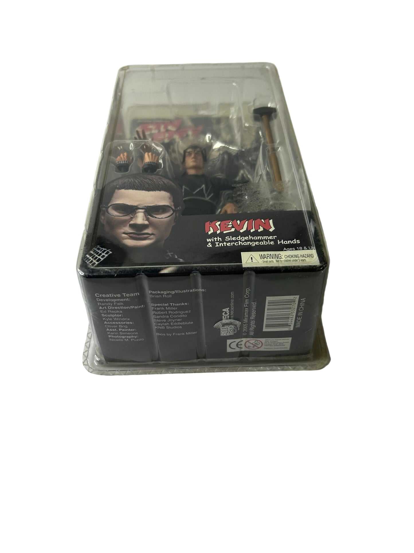 Sin City Kevin Action Figure Factory Sealed - NECA Frank Miller Series 2 Sledgehammer Interchangeable Hands 2005