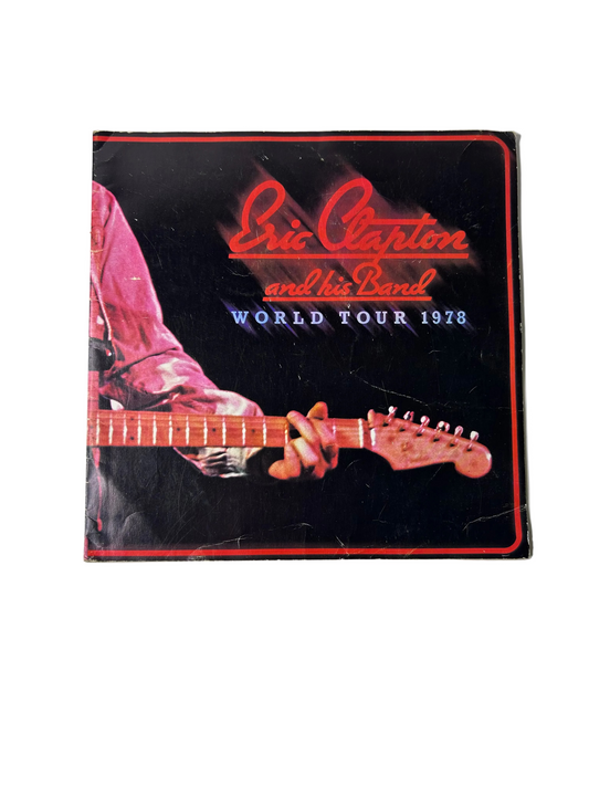 Eric Clapton and His Band - World Tour 1978 Concert Program