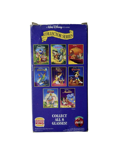 Aladdin Collector Series Glass - Disney Classics - Burger King/Coca-Cola - Vintage 1992
