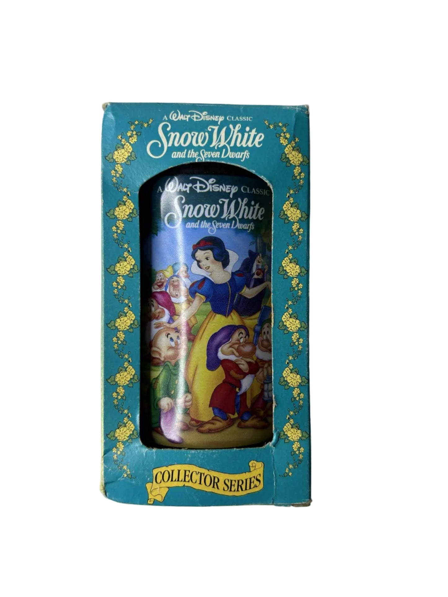Snow White and the Seven Dwarfs Collector Series Glass - Disney Classics - Burger King/Coca-Cola - Vintage 1994