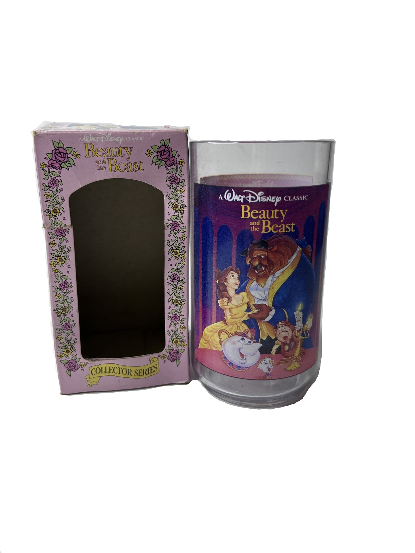 Disney Classics Collector Series Glass Bundle - 6 of 8 Glasses - Burger King/Coca-Cola - Vintage 1990s