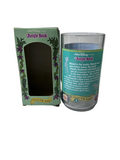 The Jungle Book Collector Series Glass - Disney Classics - Burger King/Coca-Cola - Vintage 1994