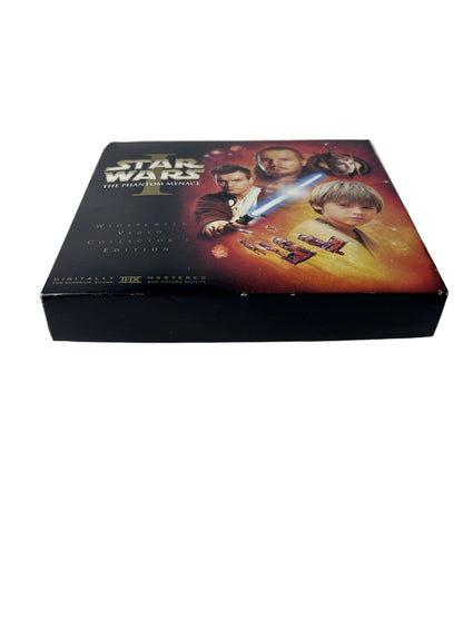 Star Wars Episode I: The Phantom Menace Widescreen Collector's Edition VHS - George Lucas - Liam Neeson & Ewan McGregor