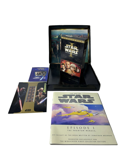 Star Wars Episode I: The Phantom Menace Widescreen Collector's Edition VHS - George Lucas - Liam Neeson & Ewan McGregor