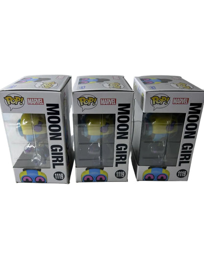 Funko Pop! Marvel Moon Girl #1119 – Moon Girl and Devil Dinosaur Bobble-Head