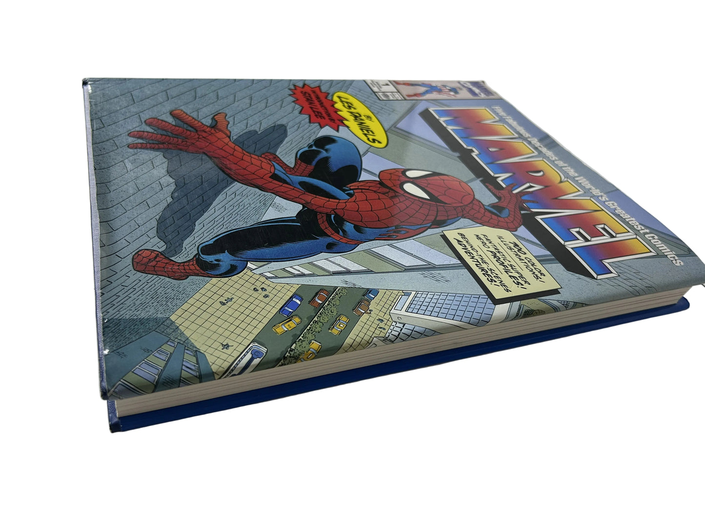 Marvel: Five Fabulous Decades of the World's Greatest Comics - Les Daniels Harry N. Abrams 1991 - Spider-Man X-Men Avengers History