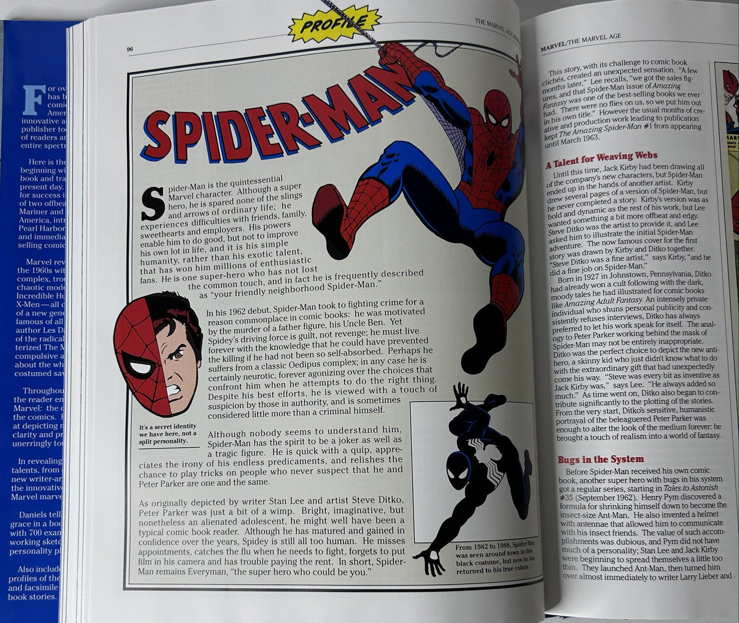Marvel: Five Fabulous Decades of the World's Greatest Comics - Les Daniels Harry N. Abrams 1991 - Spider-Man X-Men Avengers History