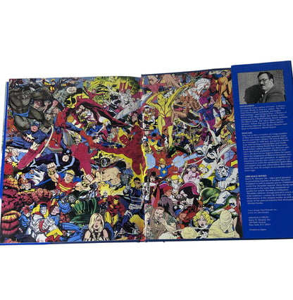 Marvel: Five Fabulous Decades of the World's Greatest Comics - Les Daniels Harry N. Abrams 1991 - Spider-Man X-Men Avengers History