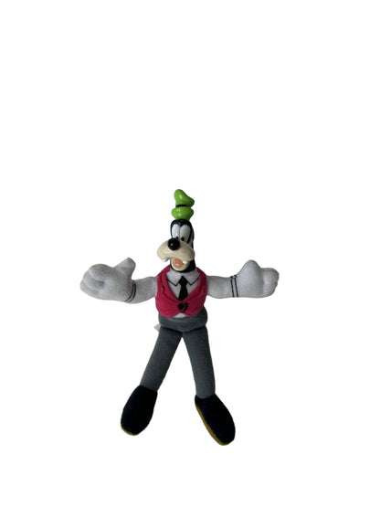 Vintage Goofy Plush - Disney House of Mouse McDonald's Toy - 1990s Hard Head Plush Body