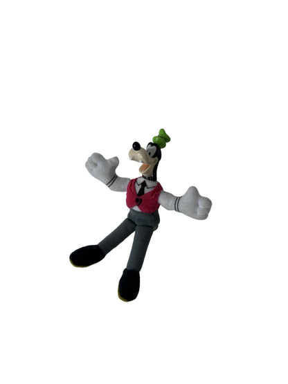 Vintage Goofy Plush - Disney House of Mouse McDonald's Toy - 1990s Hard Head Plush Body