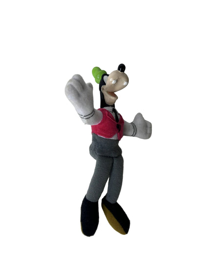 Vintage Goofy Plush - Disney House of Mouse McDonald's Toy - 1990s Hard Head Plush Body
