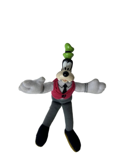 Vintage Goofy Plush - Disney House of Mouse McDonald's Toy - 1990s Hard Head Plush Body