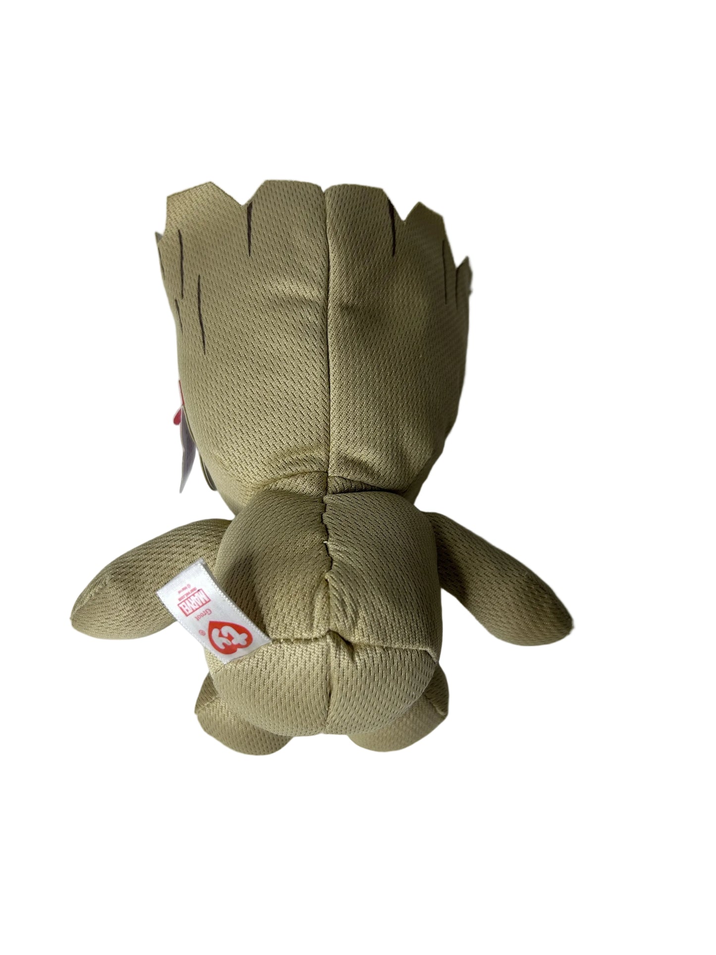 Marvel Guardians & Avengers Ty Beanie Baby Bundle - Baby Groot & Captain America - New with Tags