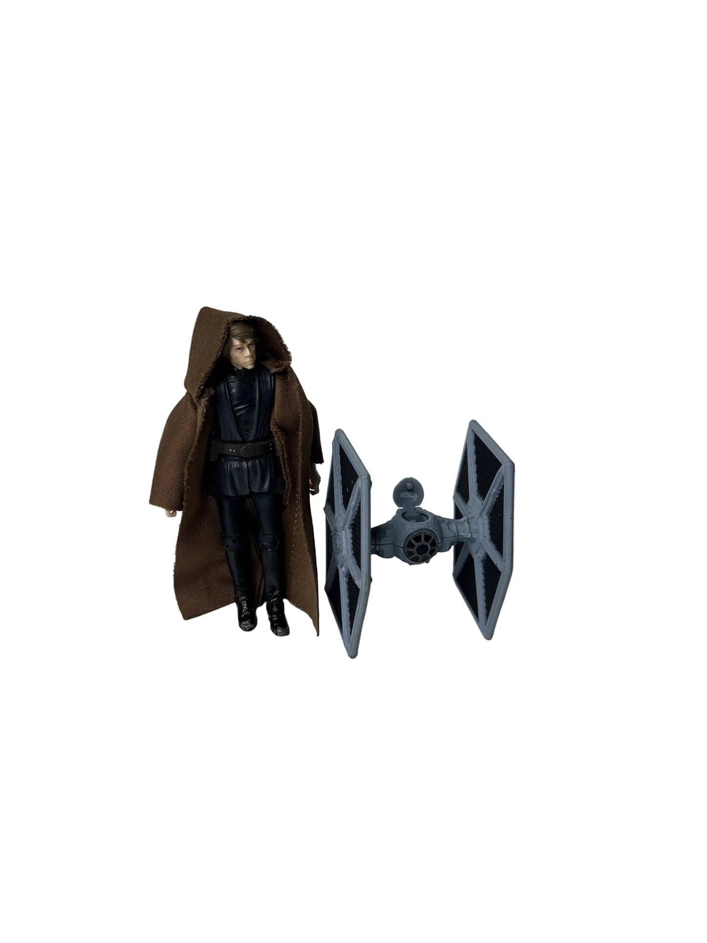 Star Wars Anakin Skywalker Action Figure with TIE Fighter - Hasbro 2010 Collectible