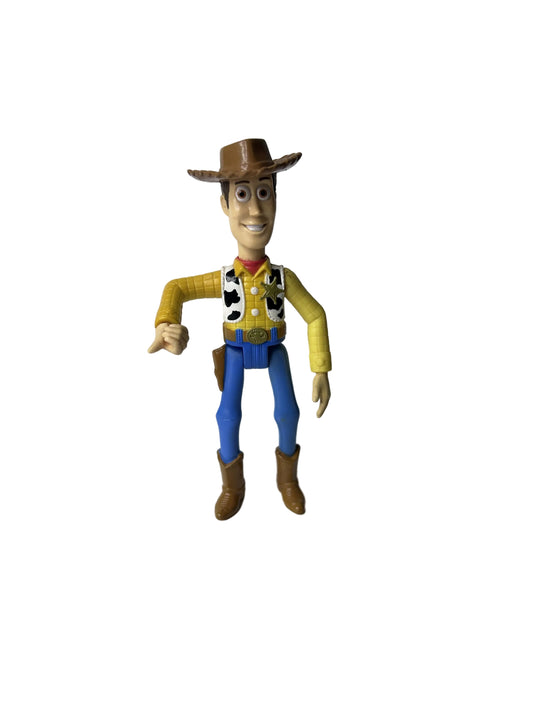 Toy Story Woody Action Figure - Disney Pixar 1996 Original Articulated Cowboy Sheriff