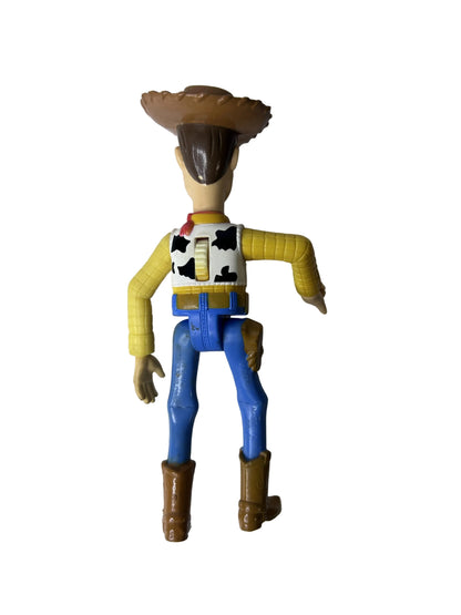 Toy Story Woody Action Figure - Disney Pixar 1996 Original Articulated Cowboy Sheriff