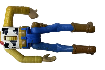 Toy Story Woody Action Figure - Disney Pixar 1996 Original Articulated Cowboy Sheriff