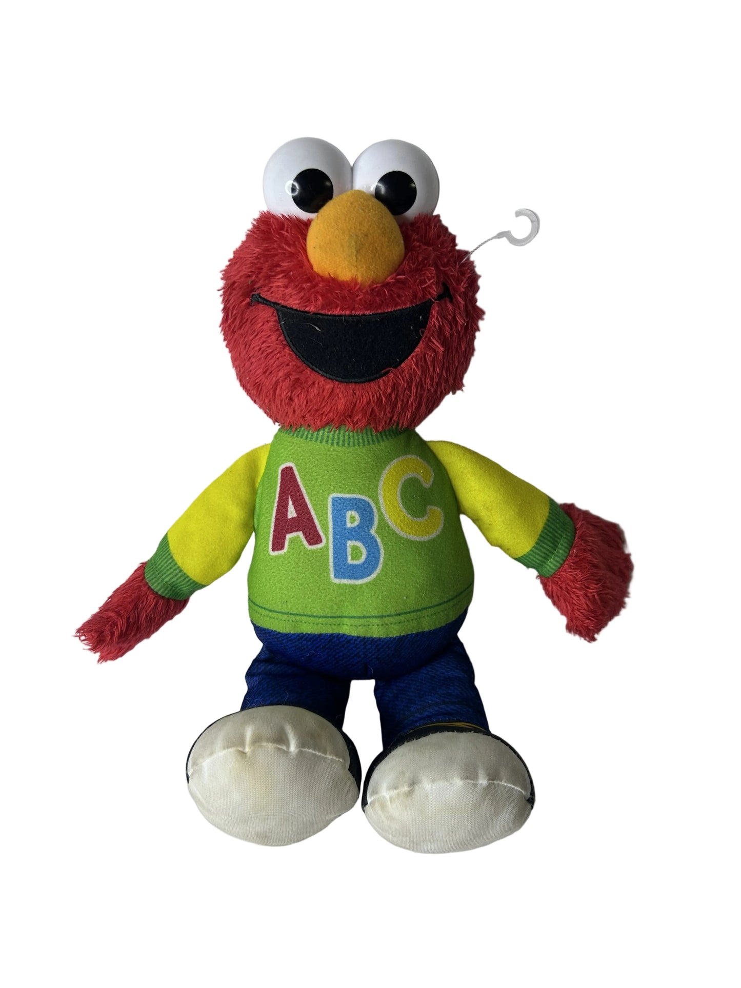 Sesame Street Talking ABC Elmo Plush - 2010 Electronic Interactive Toy with Working Sound