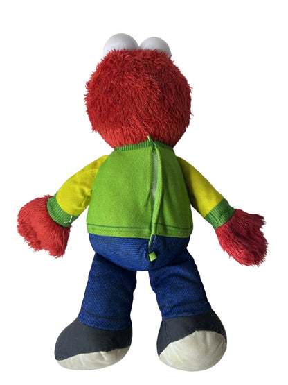 Sesame Street Talking ABC Elmo Plush - 2010 Electronic Interactive Toy with Working Sound