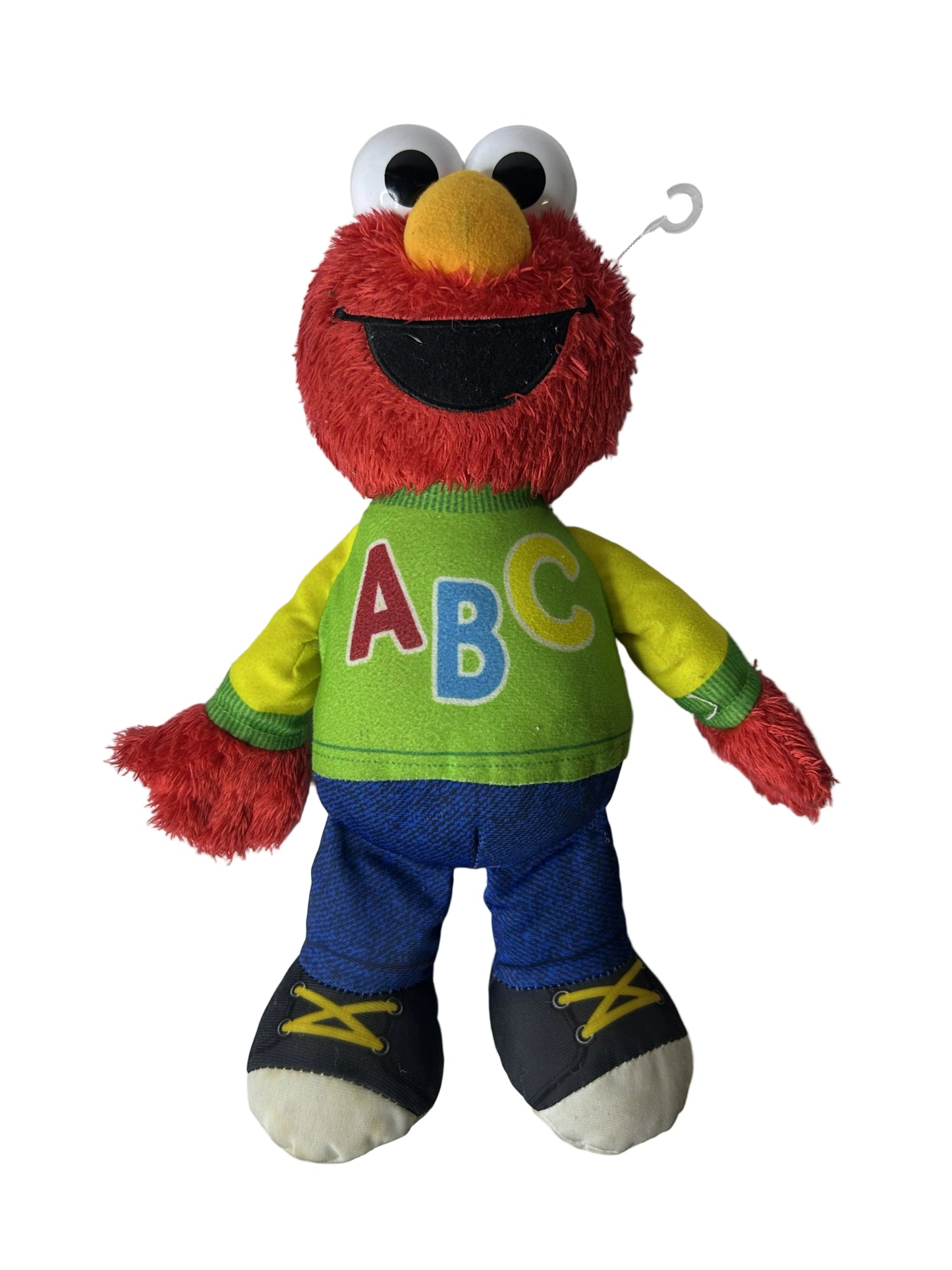Sesame Street Talking ABC Elmo Plush - 2010 Electronic Interactive Toy with Working Sound