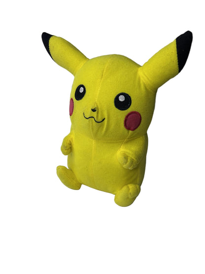 Pikachu Plush - Pokémon Official Licensed Stuffed Animal with Black Ear Tips and Lightning Tail