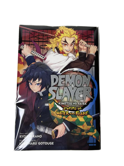 Demon Slayer: Kimetsu no Yaiba - Stories of Water and Flame - VIZ Media Light Novel by Ryoji Hirano