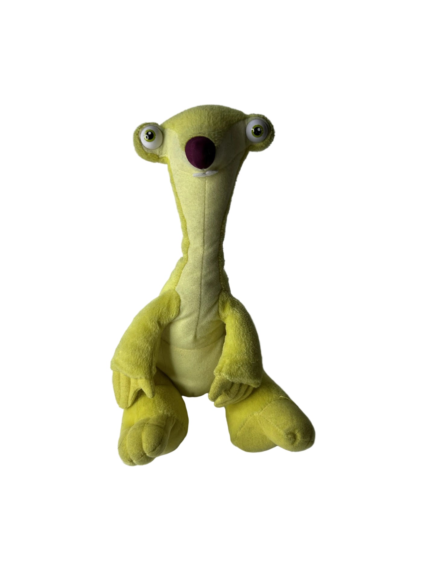 Ice Age Sid the Sloth Plush - 20th Century Fox 2002 Vintage Character Toy