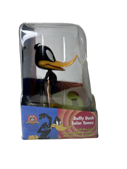 Looney Tunes Daffy Duck Solar Tunes Figure - Warner Bros. Self-Moving Solar-Powered Toy by Fusion Toys NIB
